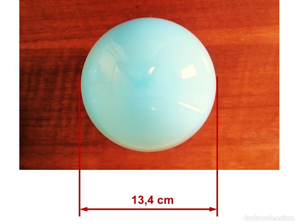 Vintage: CUATRO TULIPAS DE BOLA AZUL - Foto 4