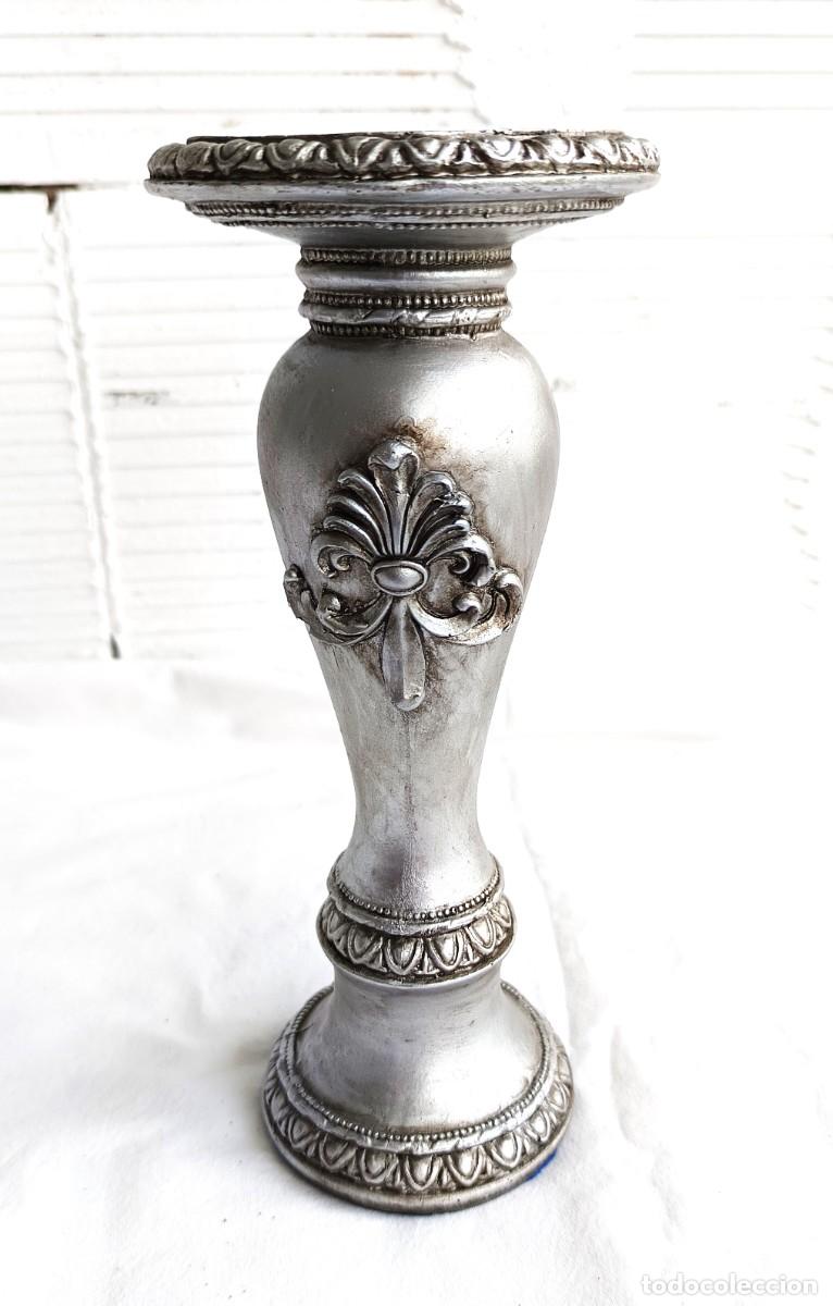 Vintage: Candelero - Resina China - 1980-1990