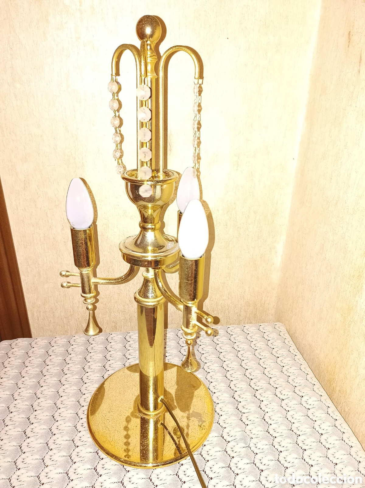 Vintage: L&aacute;mpara vintage de sobremesa - Foto 2