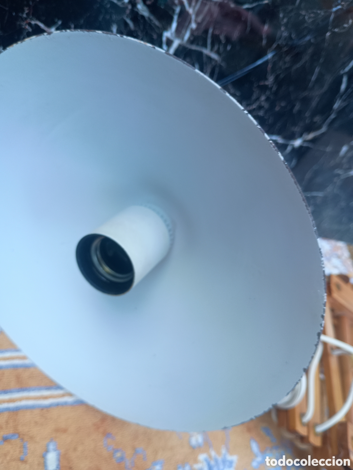 Vintage: L&aacute;mpara flexo madera - Foto 7