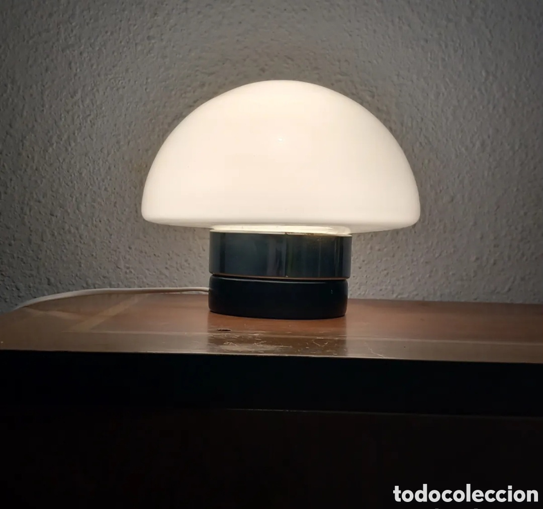 Vintage: LAMPARA VUNTAGE SPACE AGE &rdquo;SETA &rdquo;(A&Ntilde;OS 60-70's)