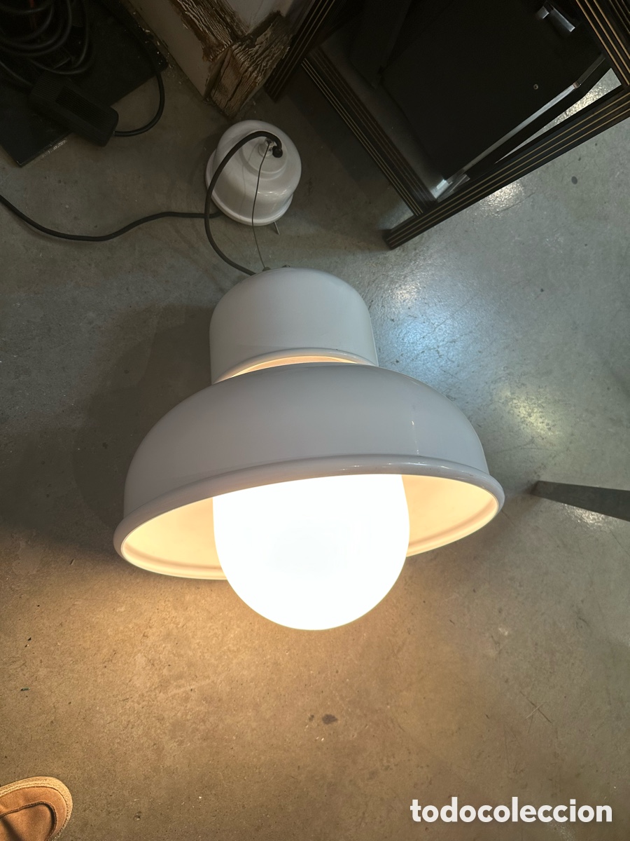 Vintage: LAMPARA COLGANTE MARCA TRAMO GROUP BONAMUSA DISE&Ntilde;O MIGUEL MILA DE LOS A&Ntilde;OS 70