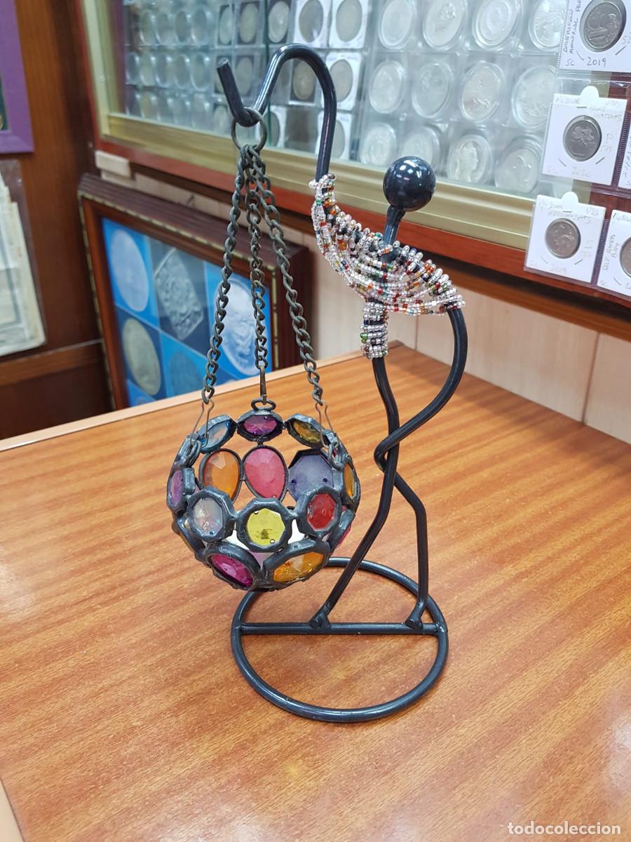Vintage: FIGURA DE MUJER PARA ALUMBRAR