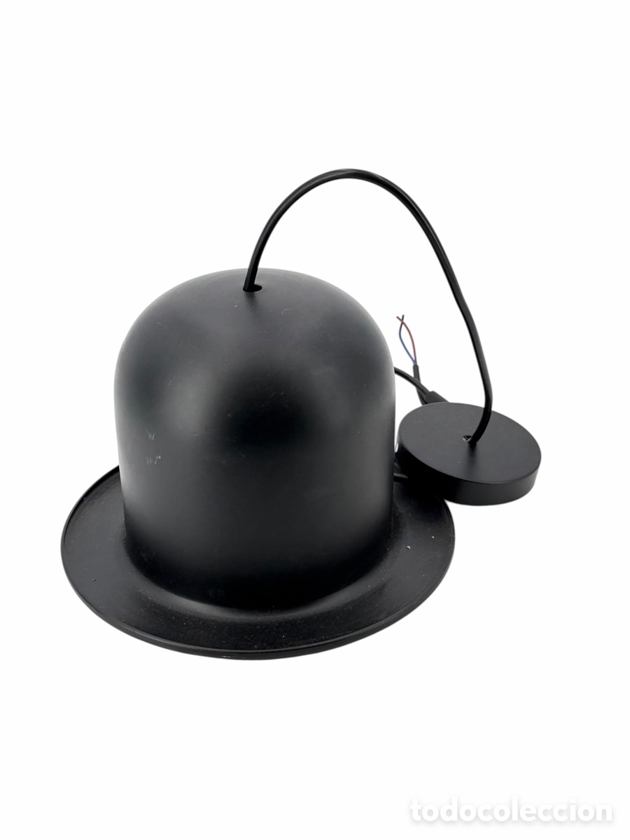 Vintage: Curiosa L&aacute;mpara de Sombrero Bomb&iacute;n Vintage