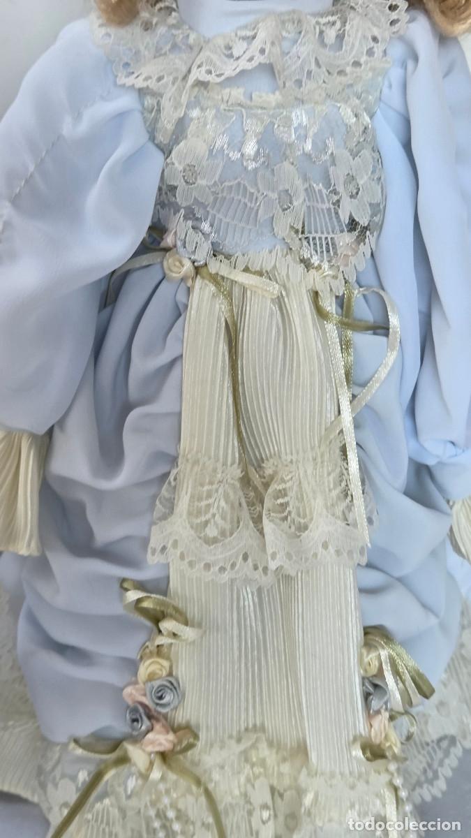 Vintage: mu&ntilde;eca de coleccion de porcelana - Foto 5