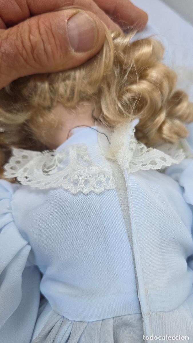Vintage: mu&ntilde;eca de coleccion de porcelana - Foto 8