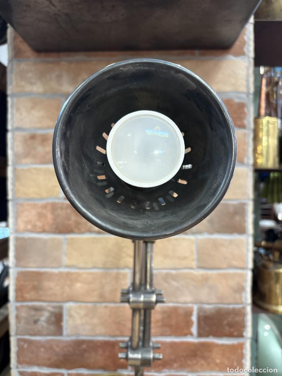 Vintage: L&aacute;mpara flexo articulada de fuelle - Foto 7
