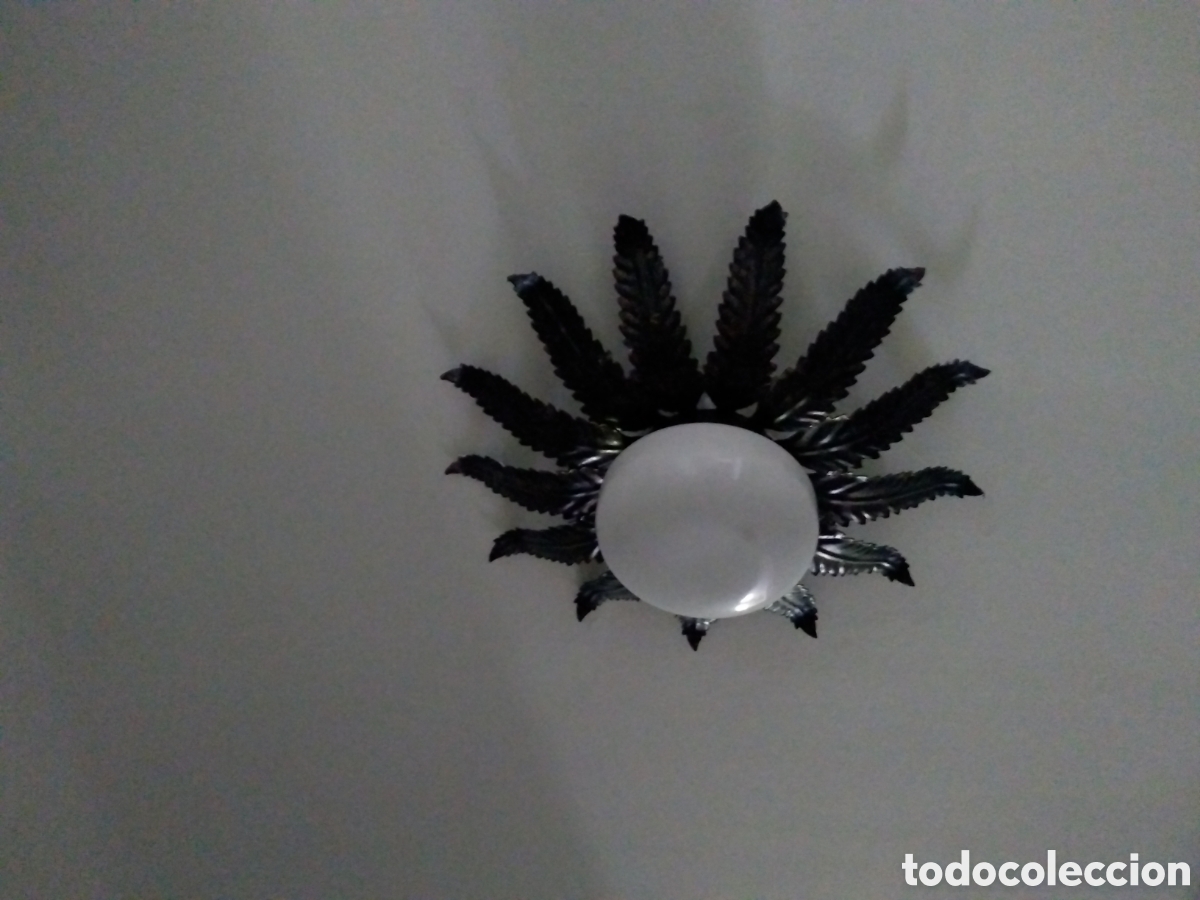 Vintage: Lampara de techo vintage