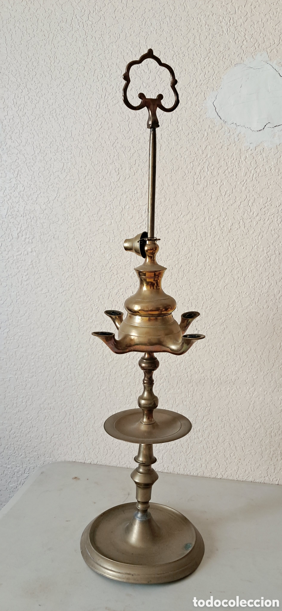 Vintage: Candil o lucerna de pie - Foto 1