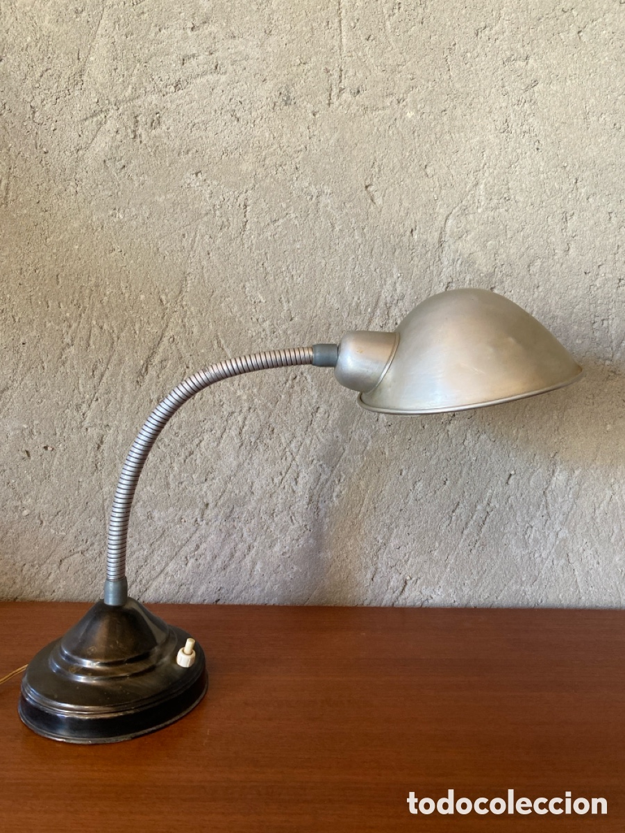 Vintage: L&aacute;mpara flexo antiguo - Foto 1