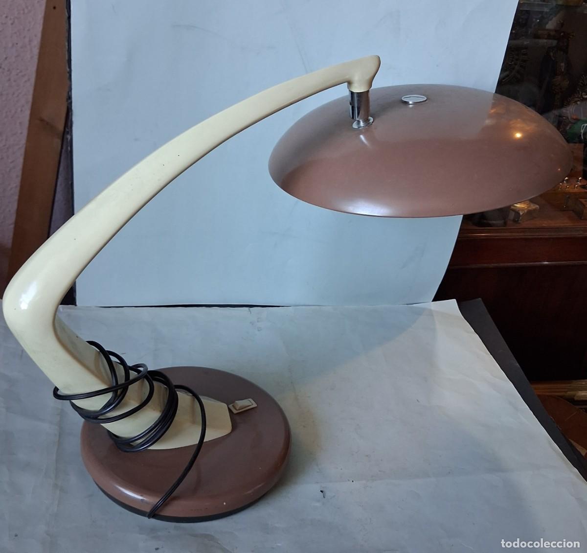 Vintage: Lampara de despacho Fase mod Boomerang 64 a&ntilde;os 60