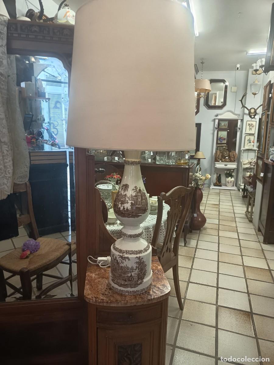 Vintage: Gran l&aacute;mpara de mesa La Cartuja - Foto 3