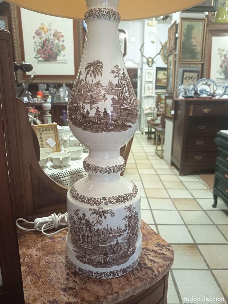 Vintage: Gran l&aacute;mpara de mesa La Cartuja - Foto 4