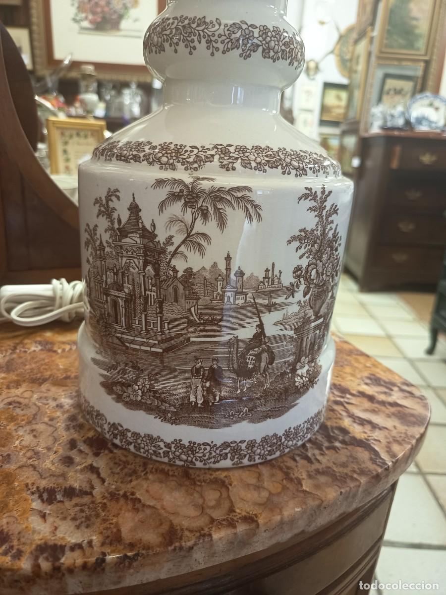 Vintage: Gran l&aacute;mpara de mesa La Cartuja - Foto 5
