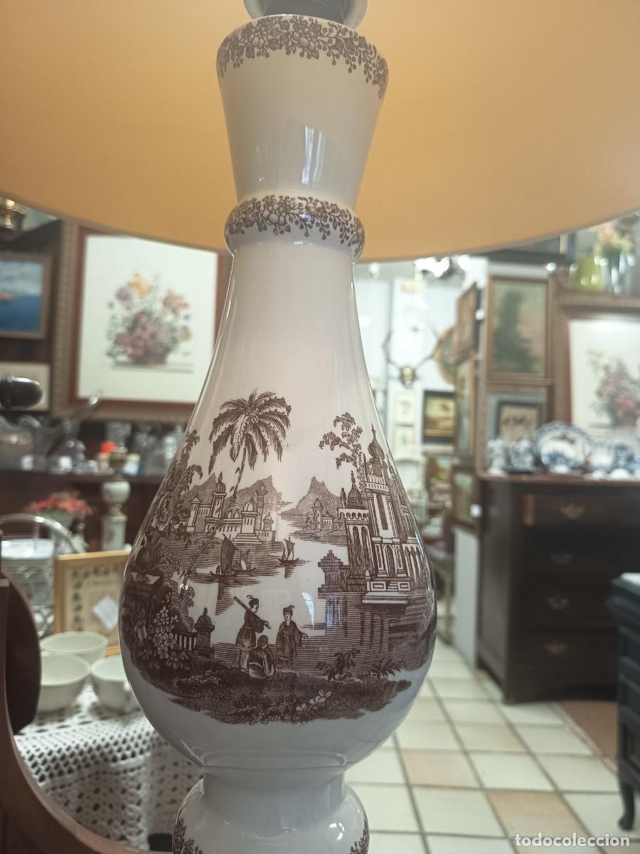 Vintage: Gran l&aacute;mpara de mesa La Cartuja - Foto 6