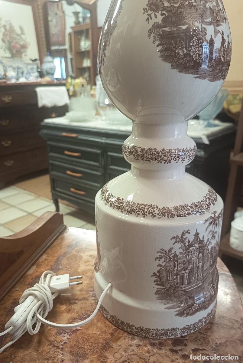 Vintage: Gran l&aacute;mpara de mesa La Cartuja - Foto 11