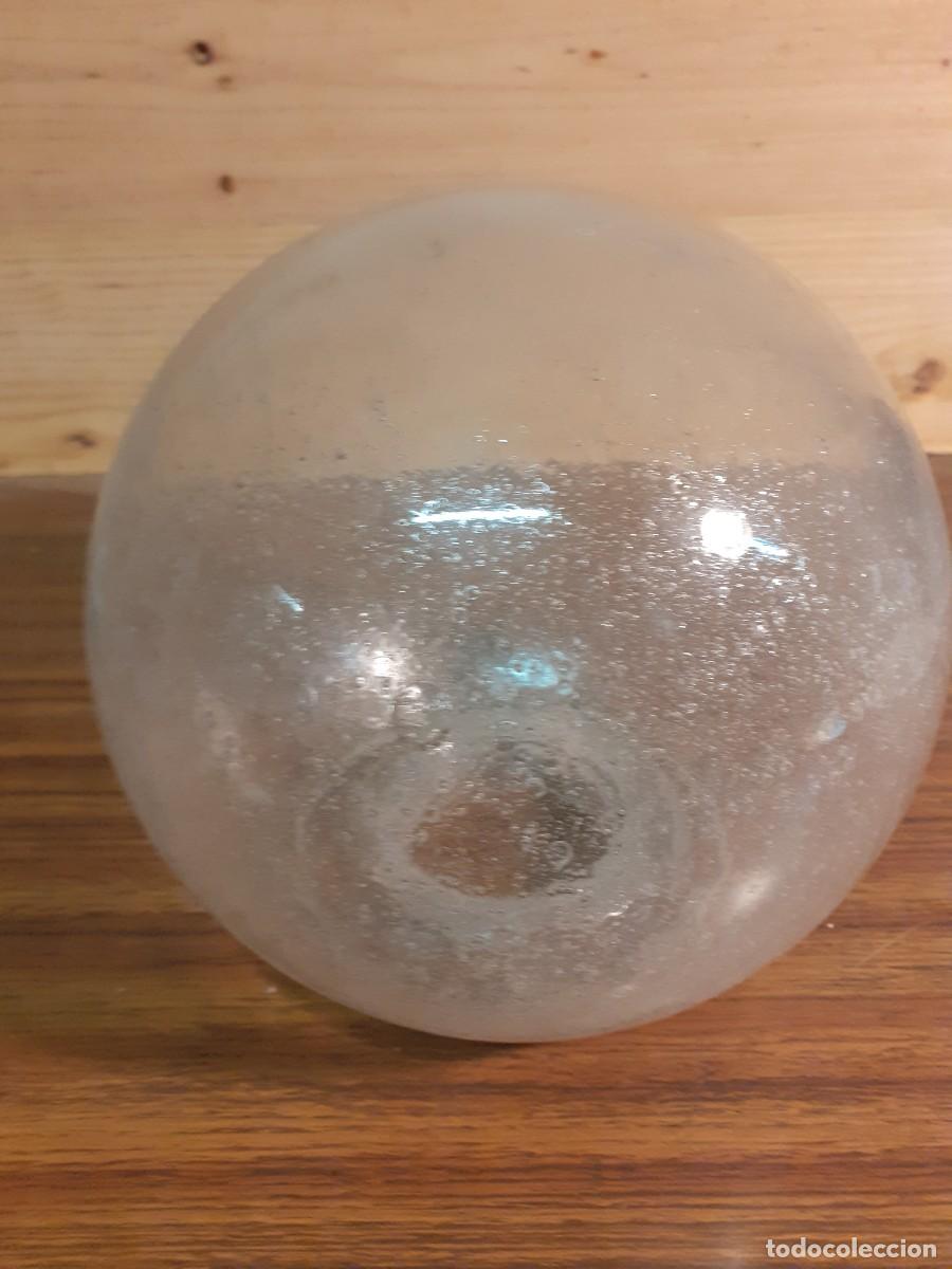 Vintage: Globo de cristal prensado 20 x 20