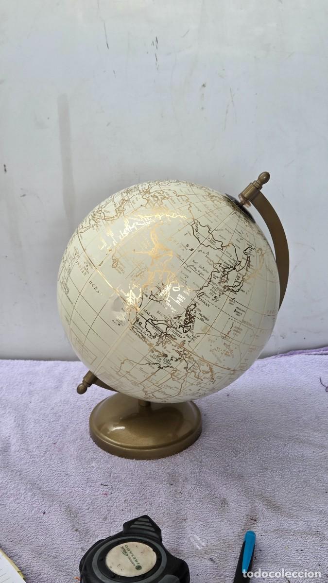 Vintage: globo terr&aacute;queo de mesa