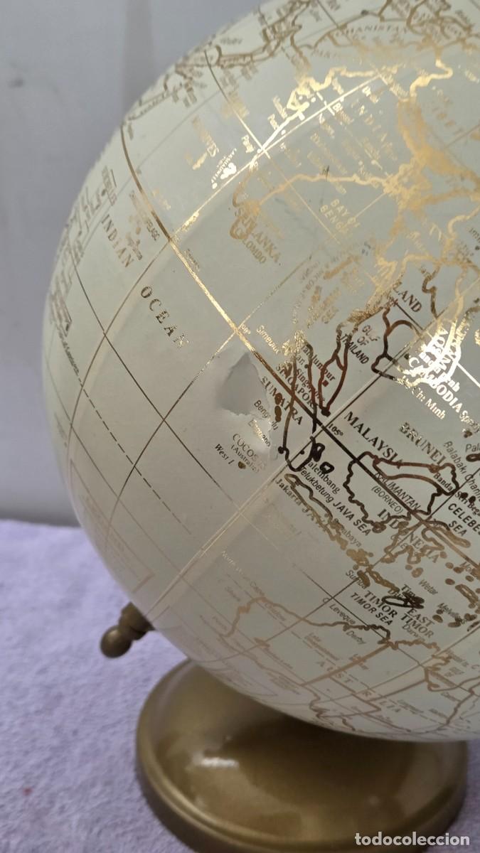 Vintage: globo terr&aacute;queo de mesa - Foto 2