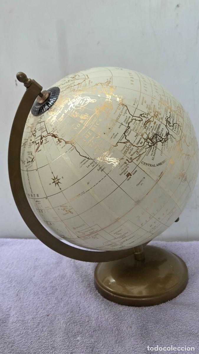 Vintage: globo terr&aacute;queo de mesa - Foto 6