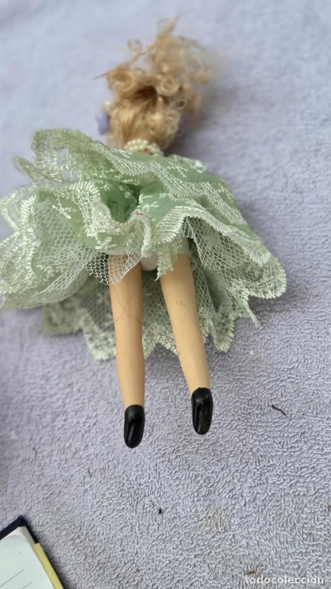 Vintage: mu&ntilde;eca de coleccion de porcelana - Foto 3