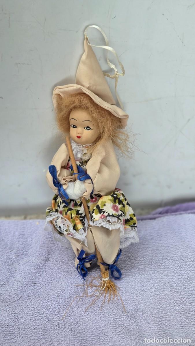 Vintage: mu&ntilde;eca coleccionable de porcelana