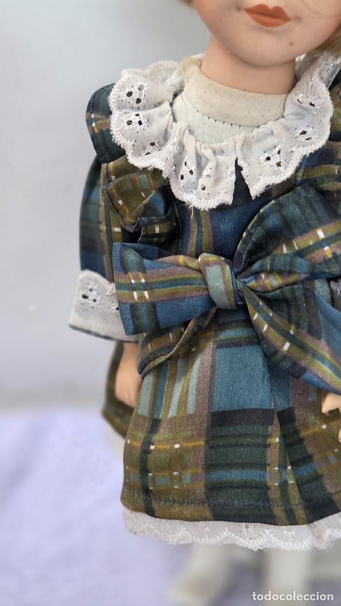 Vintage: mu&ntilde;eca de coleccion de porcelana - Foto 3