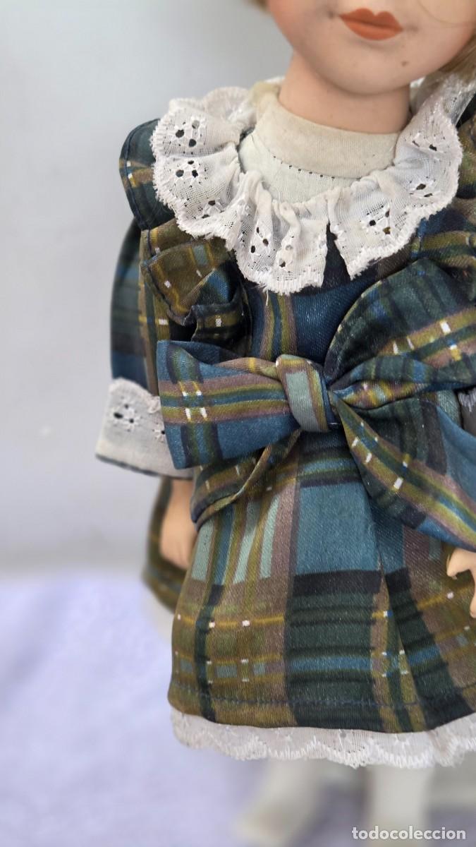 Vintage: mu&ntilde;eca de coleccion de porcelana - Foto 4