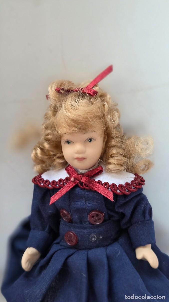 Vintage: mu&ntilde;eca de coleccion de porcelana - Foto 2