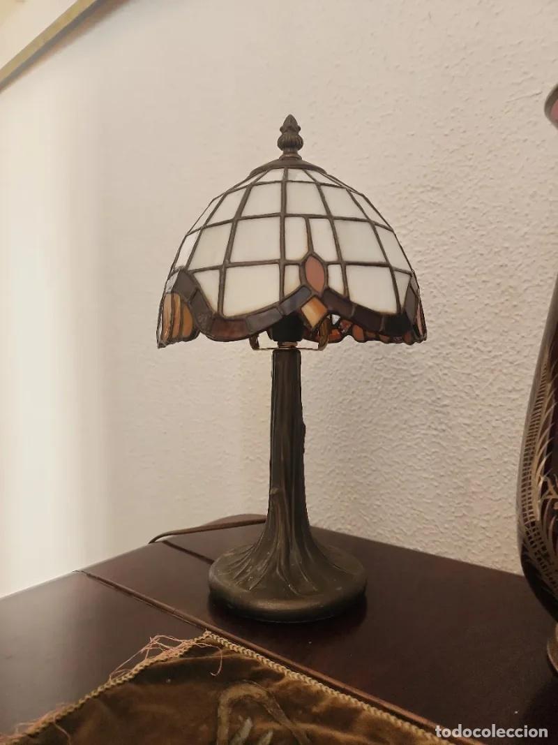 Vintage: L&aacute;mpara de Sobremesa Estilo Tiffany