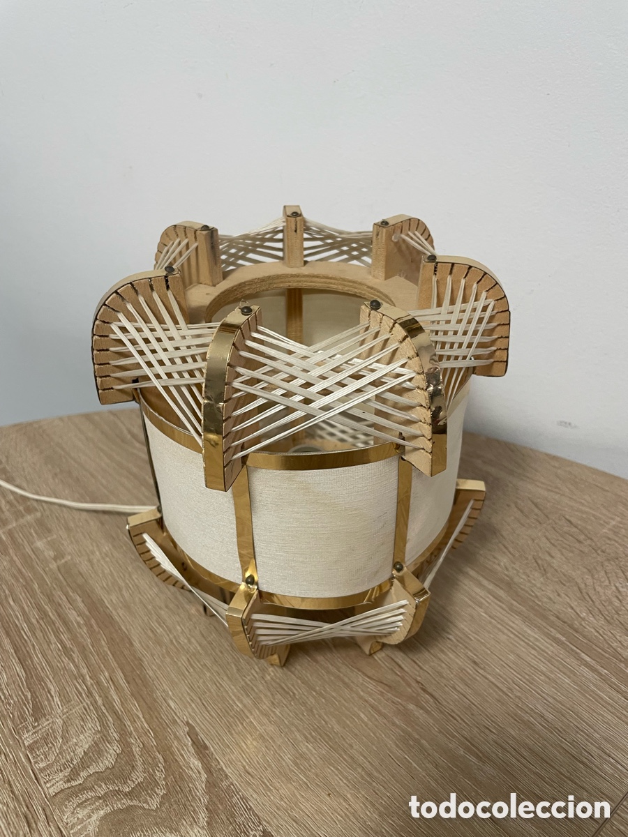 Vintage: L&Aacute;MPARA N&Oacute;RDICA DE MESA - Foto 2