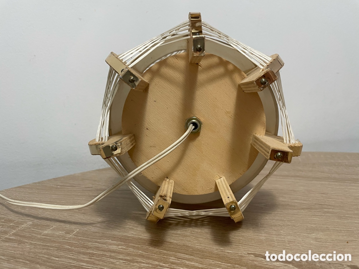 Vintage: L&Aacute;MPARA N&Oacute;RDICA DE MESA - Foto 6