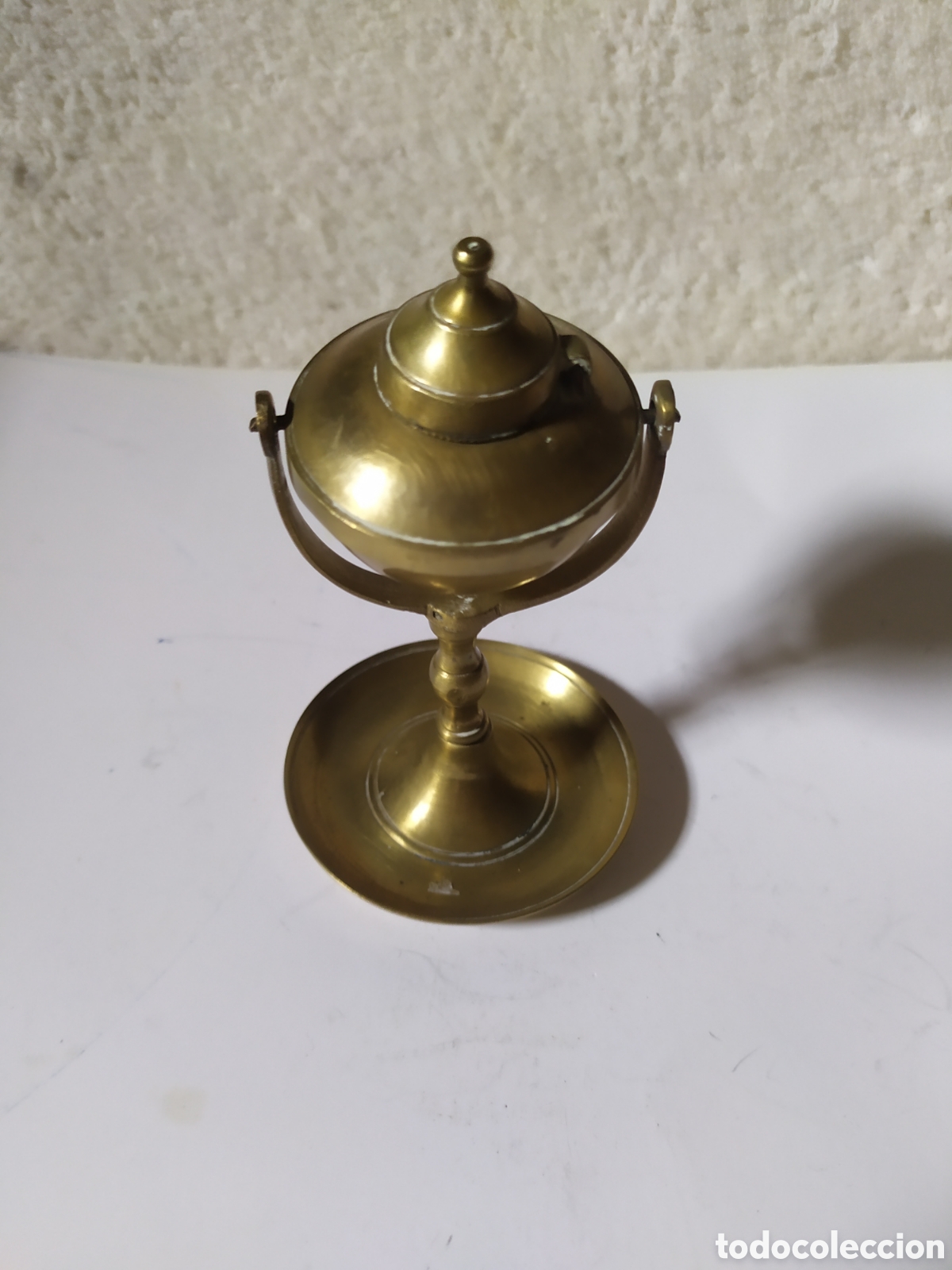 Vintage: Lampara antigua de aceite - Foto 2
