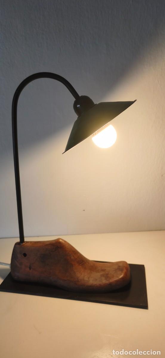 Vintage: LAMPARA VINTAGE CON HORMA ZAPATO - Foto 3
