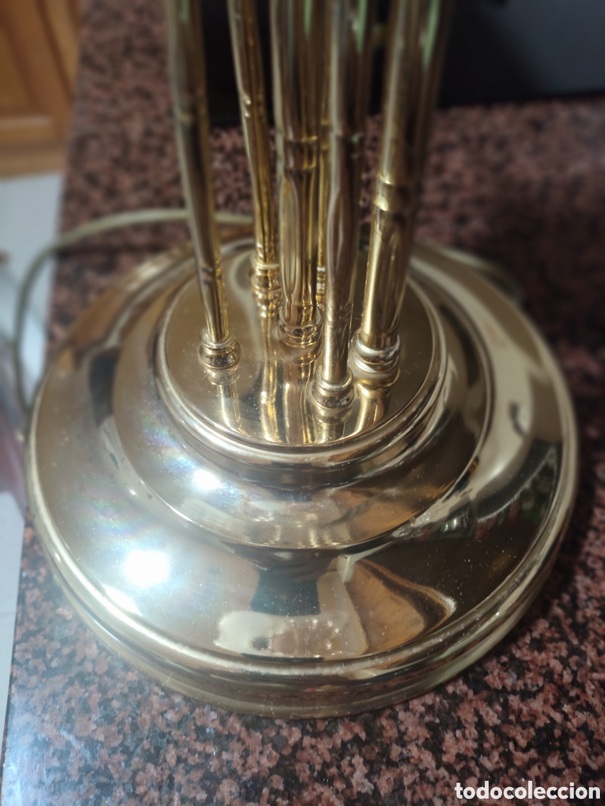 Vintage: L&aacute;mpara de mesa estilo Murano - Foto 6