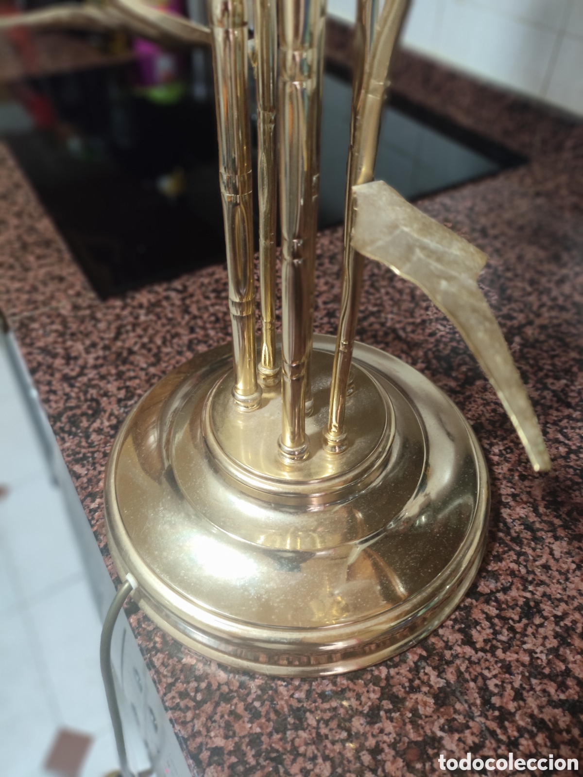 Vintage: L&aacute;mpara de mesa estilo Murano - Foto 8