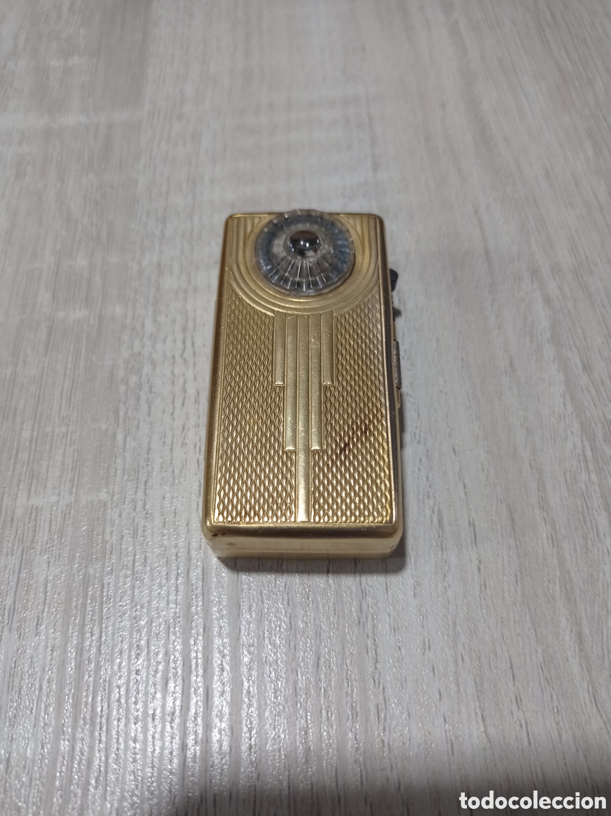 Vintage: Linterna vintage lat&oacute;n dorado - Foto 1