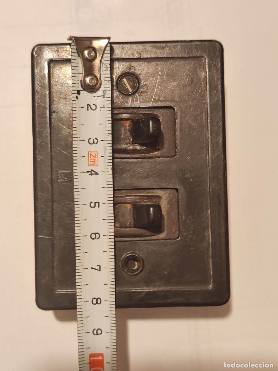 Vintage: Lote interruptores pared baquelita - Foto 12