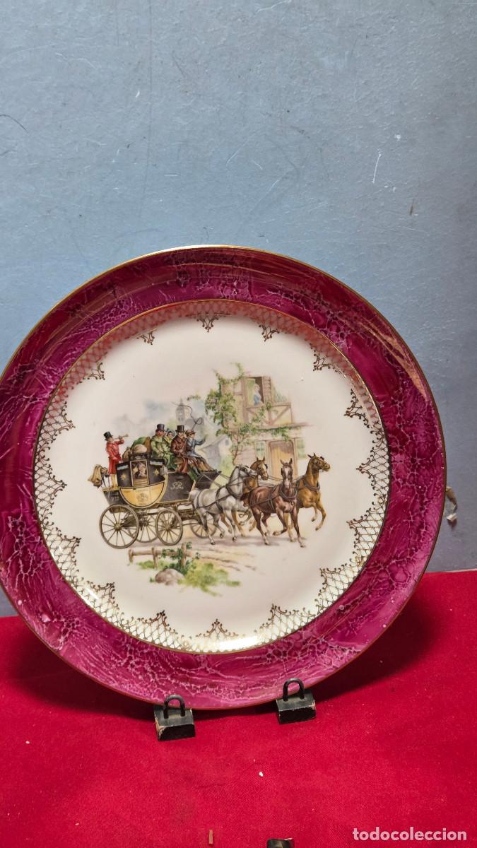 Vintage: plato de porcelana vintage
