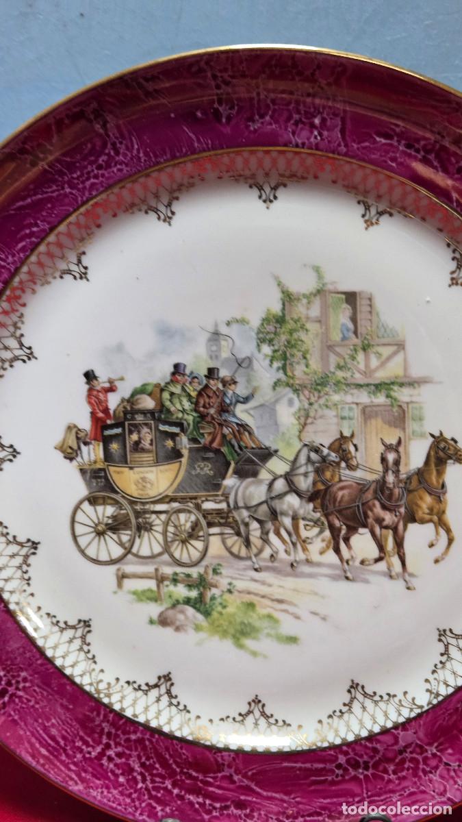 Vintage: plato de porcelana vintage - Foto 2