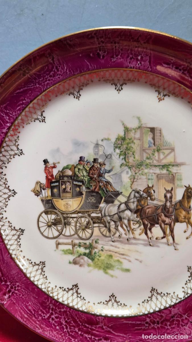 Vintage: plato de porcelana vintage - Foto 3