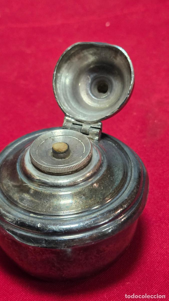 Vintage: quemador de metal alpaca - Foto 4
