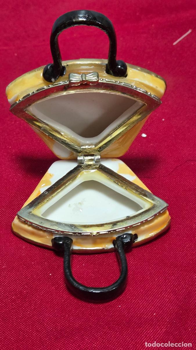 Vintage: caja de ceramica forma de cesto - Foto 4