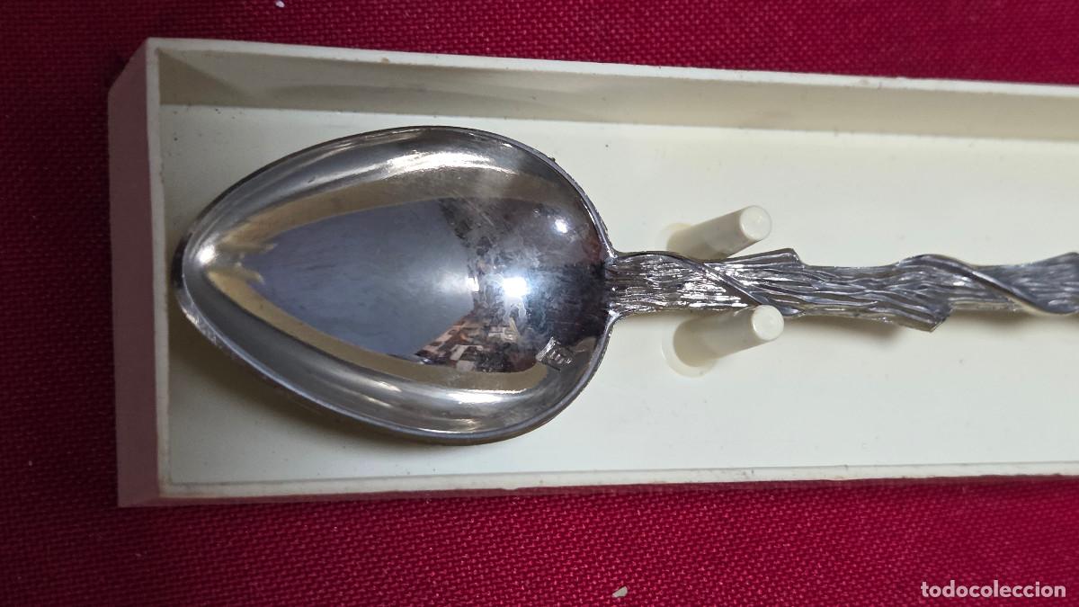 Vintage: cuchara de coleccion alpaca - Foto 5