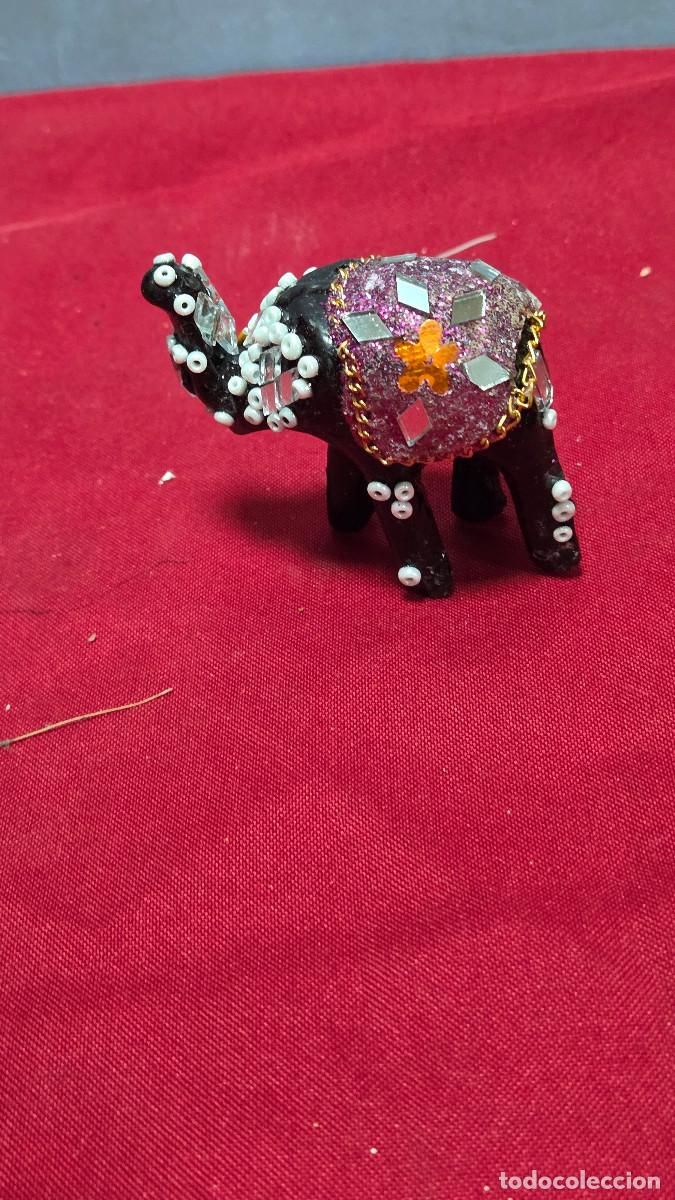 Vintage: figura elefante indio - Foto 2
