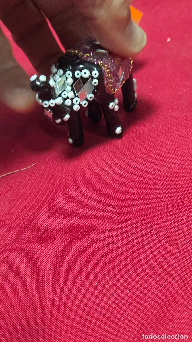 Vintage: figura elefante indio - Foto 3