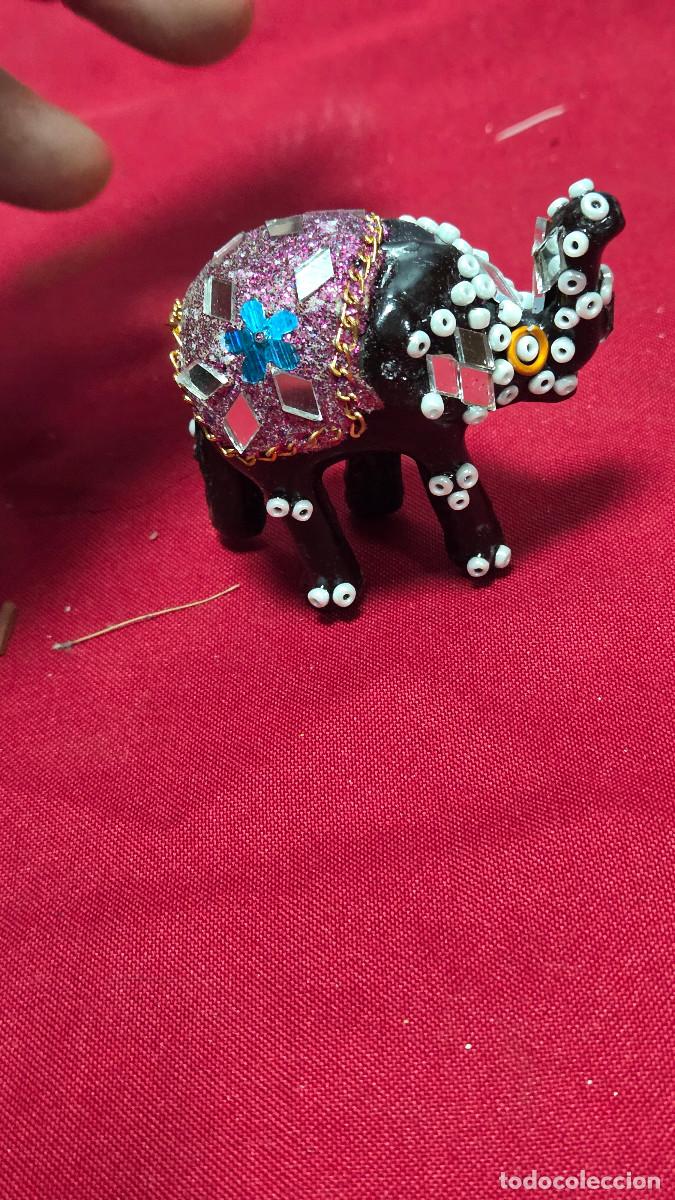 Vintage: figura elefante indio - Foto 6