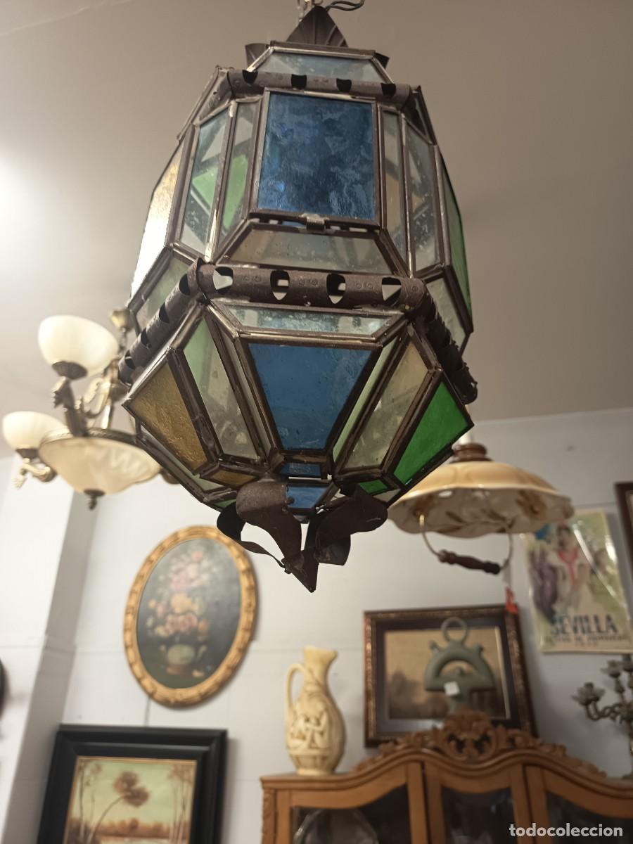 Vintage: Farol Granadino antiguo - Foto 4