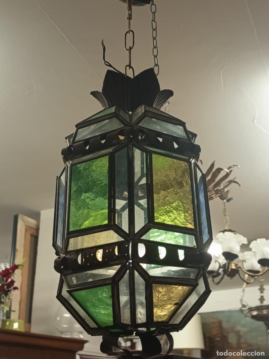 Vintage: Farol Granadino antiguo - Foto 5