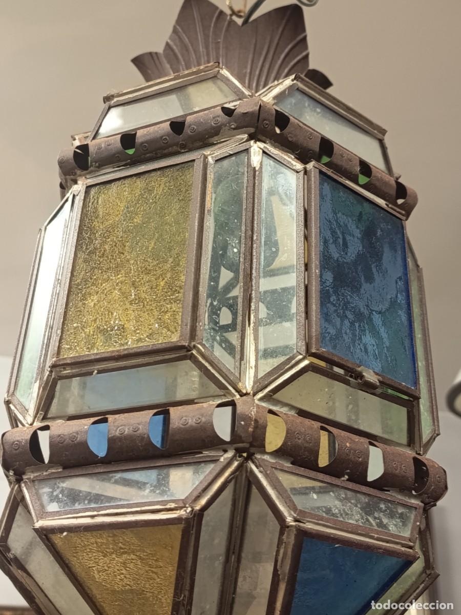 Vintage: Farol Granadino antiguo - Foto 6